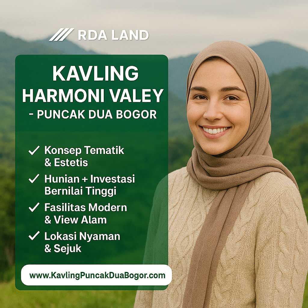 kavling harmoni valley puncak dua bogor