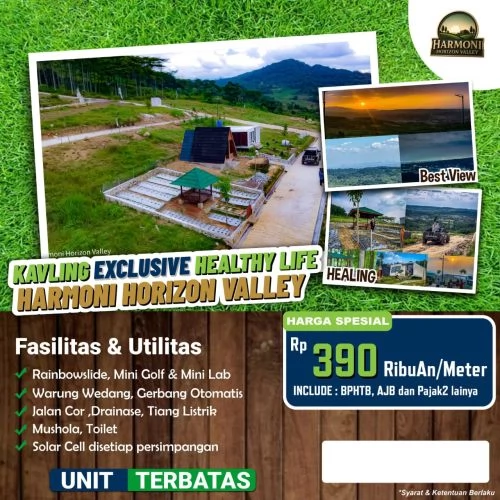 Kavling Harmoni Valley Puncak Bogor